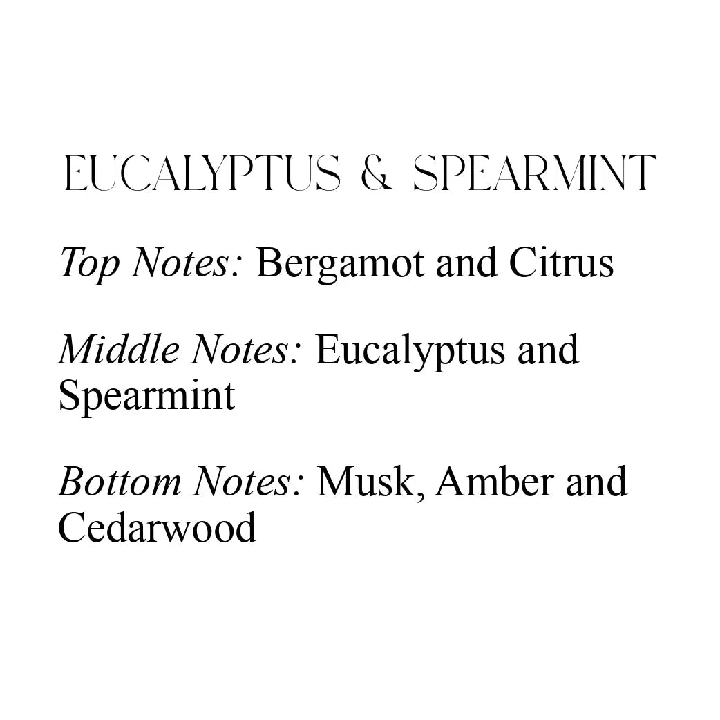 Eucalyptus Spearmint Notes