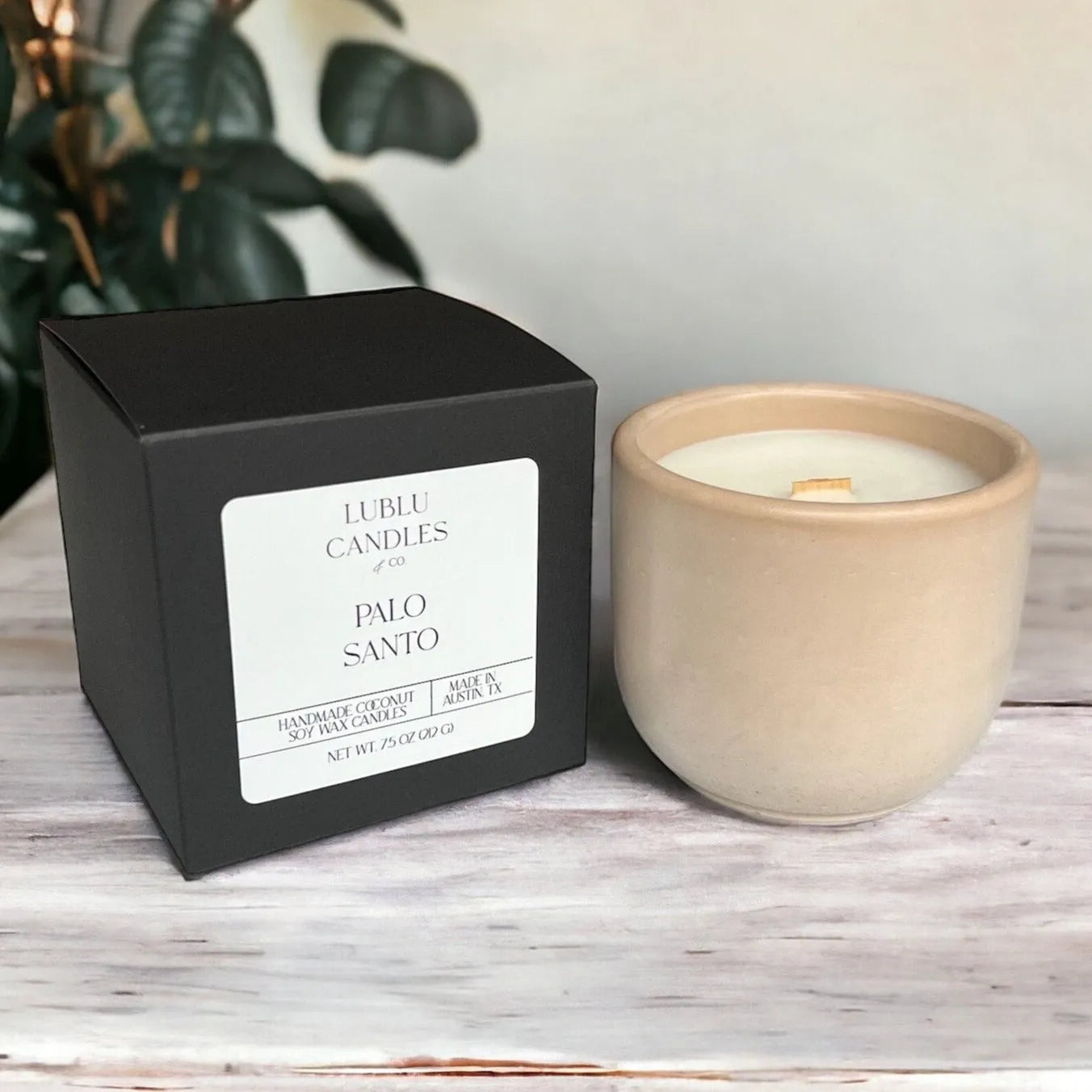 Palo Santo Cement Candle